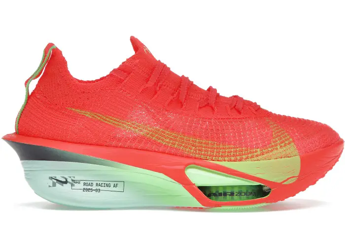 Size 10.5 - Nike Air Zoom Alphafly Next% 3 Bright Crimson Lime Blast Mint Foam C