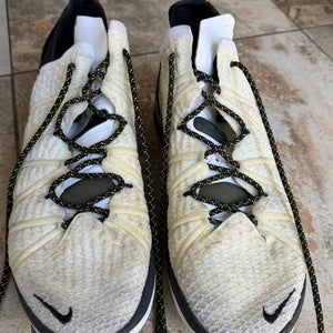 Nike LeBron 20 Basketball Shoes – Size 12 – White/Black/Gold – Great Condition