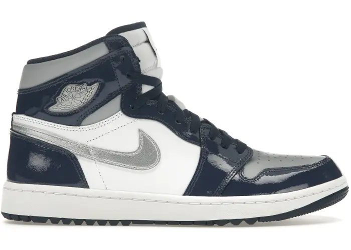 Size 12 - Jordan 1 Retro High Golf Patent Midnight Navy DQ0660-100