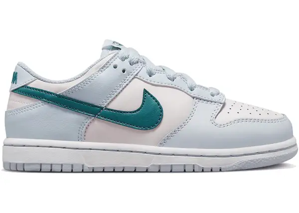 Size 1.5Y - Nike Dunk Low Mineral Teal (PS) FD1228-002