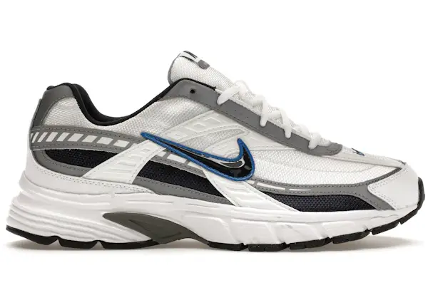 Size 12 - Nike Initiator White Obsidian Metallic Cool Grey 394055-101