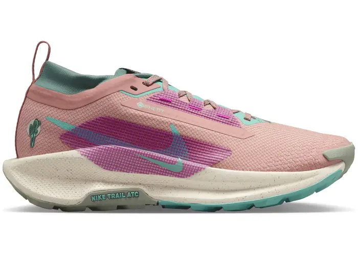 Size 6 - Nike React Pegasus Trail 5 Gore-Tex Red Stardust Green Frost (Women's)