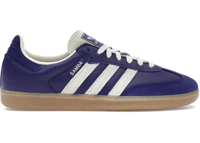 Size 5 - adidas Samba OG Collegiate Purple Cream (Women's) JI2736