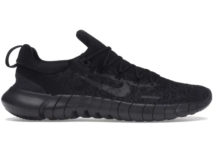 Size 10.5 - Nike Free Run 5.0 Black Off Noir CZ1884-004