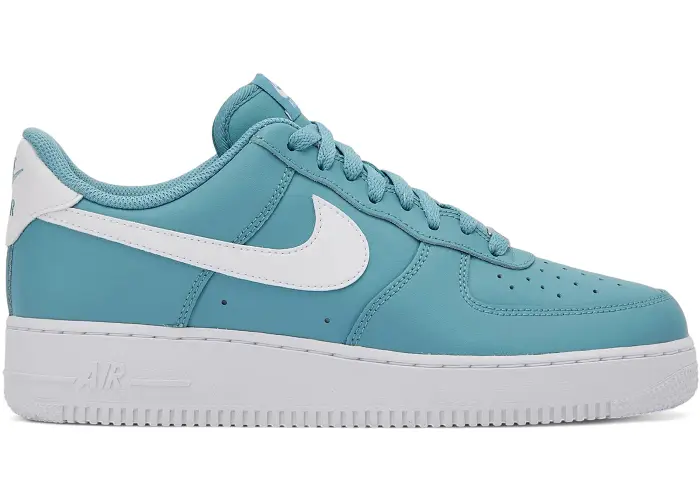 Size 12 - Nike Air Force 1 Low '07 Denim Turquoise White FJ4146-401