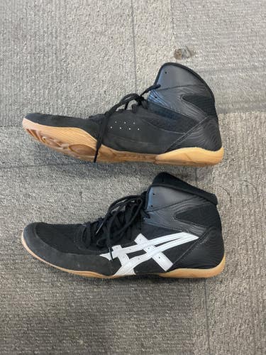 Used Asics MATFLEX Wrestling Shoes Black Senior 11 11614-S000233827