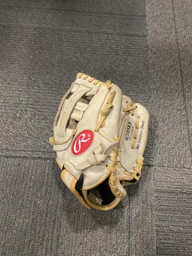 Used Rawlings KRIS BRYANT MODEL BB/SB Glove RH Throw Tan 10 1/2" 11614-S000233812