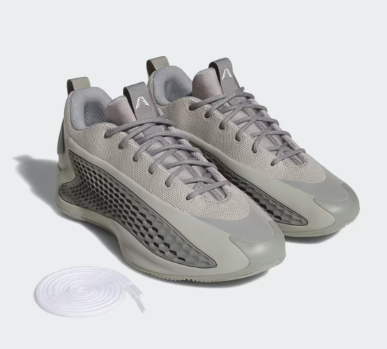 Size 11.5 - adidas AE 1 Low Metallic Grey JS1775