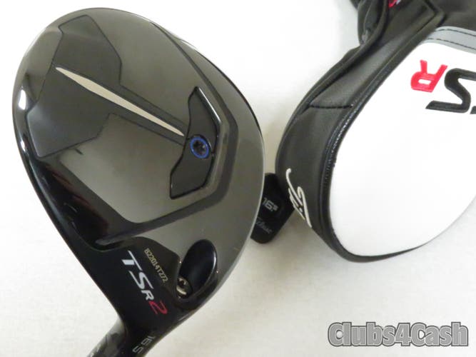 Titleist TSR2 Fairway 16.5 UST Mamiya LINQ M40X White 8F5 X-Flex +Cover  NICE