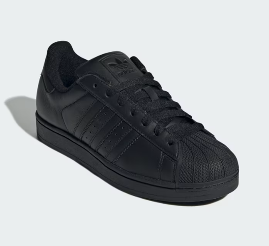 Size 12 - Superstar II Shoes Black jq6344