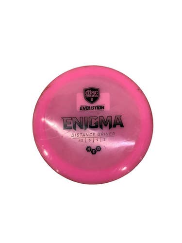Used Discmania EVOLUTION ENIGMA Disc Golf Driver Pink 174g 11347-S000266492