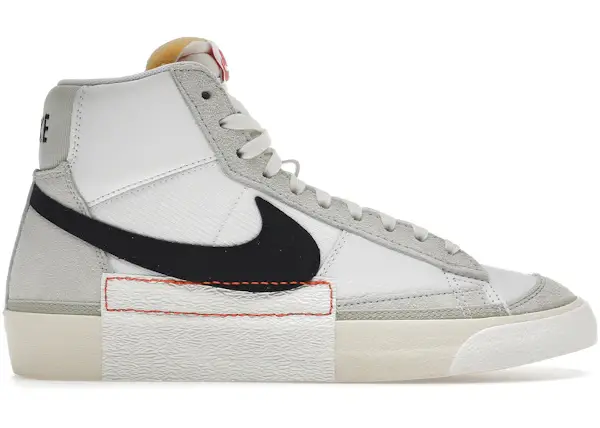 Size 14 - Nike Blazer Mid 77 Pro Club White Black Light Bone Summit White DQ7673