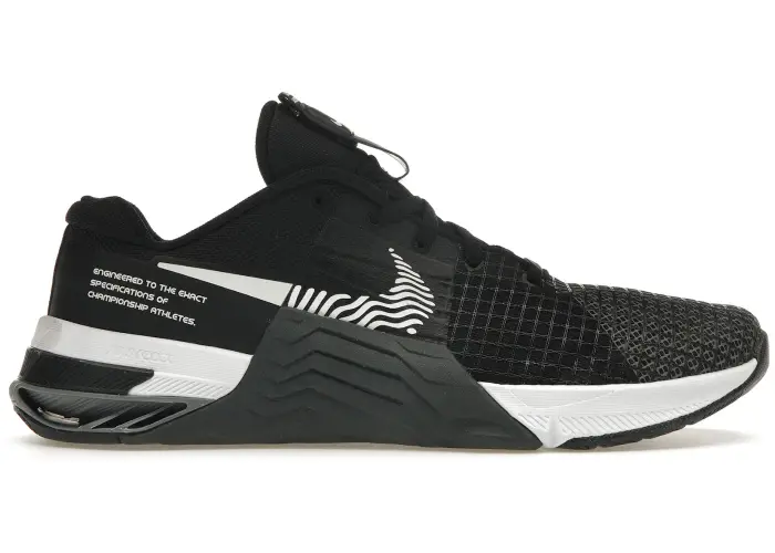 Size 10 - Nike Metcon 8 Black White DO9328-001