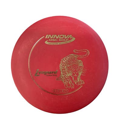 Used Innova DX LEOPARD Disc Golf Driver Red 11760-S000090247