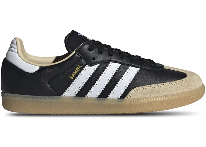 Size 11.5 - adidas Samba OG Core Black Cloud White Gum JS3832
