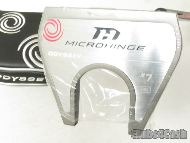 Odyssey MicroHinge #7 S Putter Slant 35" +Cover ..  NEW