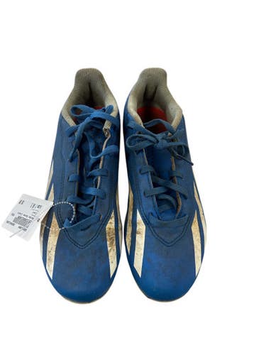 Used Adidas Soccer Cleats White Youth 06.5 11850-S000023904