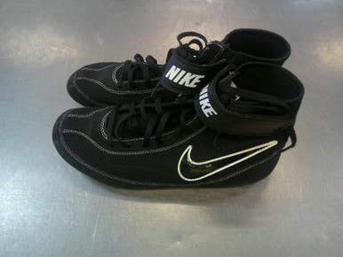 Used Nike Wrestling Shoes Black Senior 10 11339-S000200580