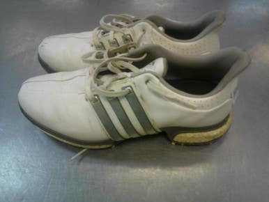 Used Adidas BOOST Mens Golf Shoes White Senior 8.5 11339-S000200566