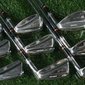 Wilson Staff Fluid Feel Irons Set 3-SW S300 Stiff Flex Steel RH ~ Vintage!!