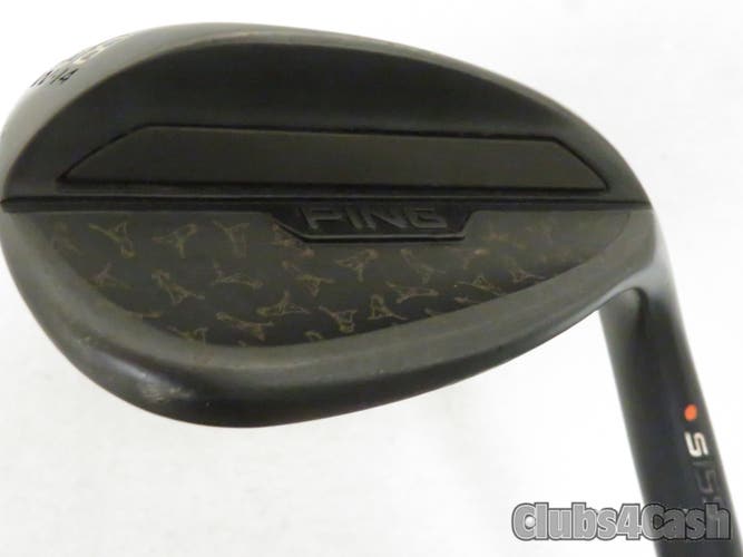 PING S159 Wedge Midnight Orange Dot Z-Z115 Steel 58° W-14  Pingman Dancing Stamp