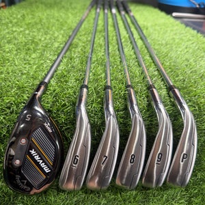 Callaway - MAVRIK MAX - IRON SET 6-Pw + 5Hy - Steel - MAX KBS 80 - Regular - RH