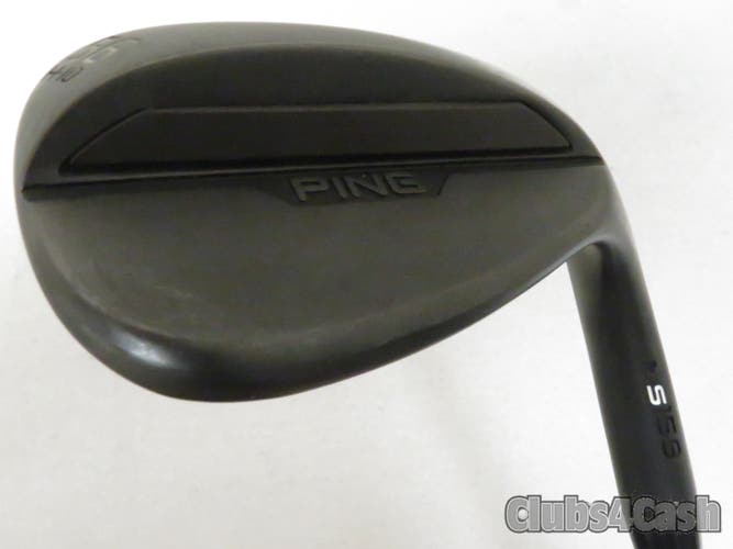 PING S159 Wedge Midnight Black Dot Z-Z115 Steel 56 H-10 SAND CLEAN