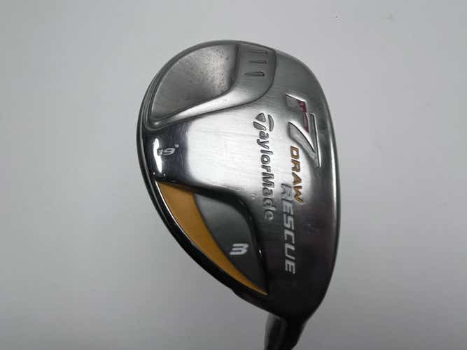 TaylorMade R7 Draw 3 Hybrid 19* REAX 55g Regular Graphite Mens RH