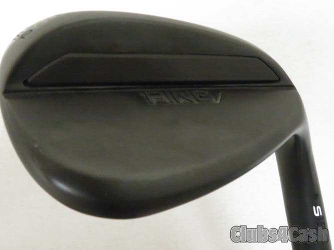 PING S159 Wedge Midnight Black Dot Z-Z115 Steel 56 S-12 SAND .. NICE