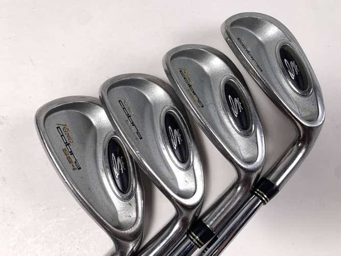 Cobra SS-i Oversize Iron Set 7-PW 105g Stiff Steel Mens RH