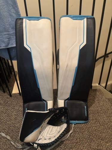 36" Bauer Supreme Shadow Goalie Leg Pads (Used)
