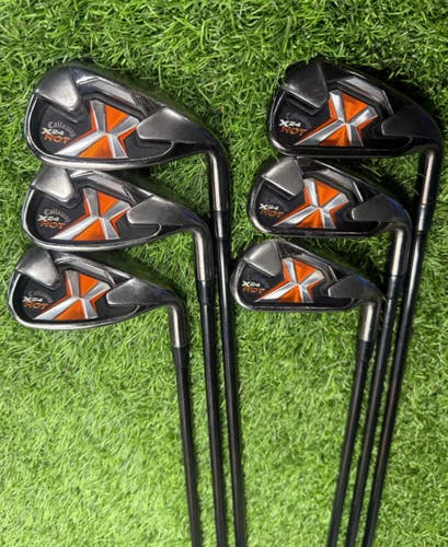 Callaway - Black X24 HOT - IRON SET  5 - Pw - Graphite - A Flex - RH