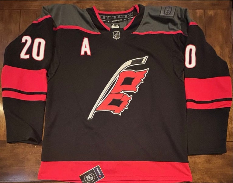 Carolina Hurricanes Sebastian Aho Black Jersey #20 Adult XL (54) NWT