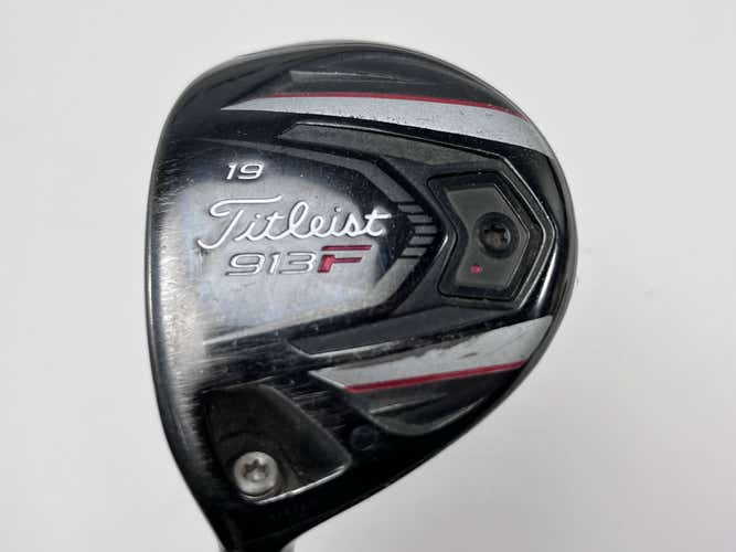 Titleist 913 F 5 Fairway Wood 19* Bassara 55 Hi Regular LH DENTS