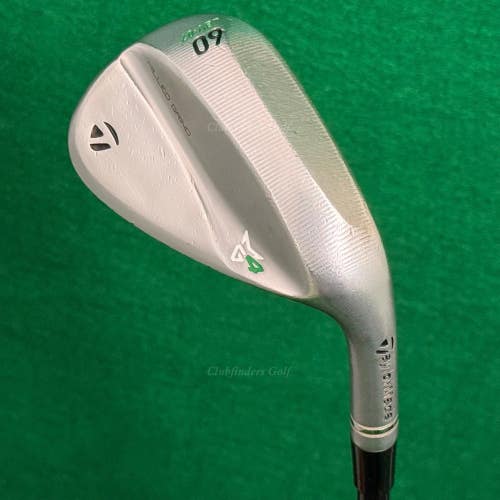 TaylorMade Milled Grind 4 MG4 60-LBV7 60 Lob Wedge DG 105 S300 Onyx Stiff