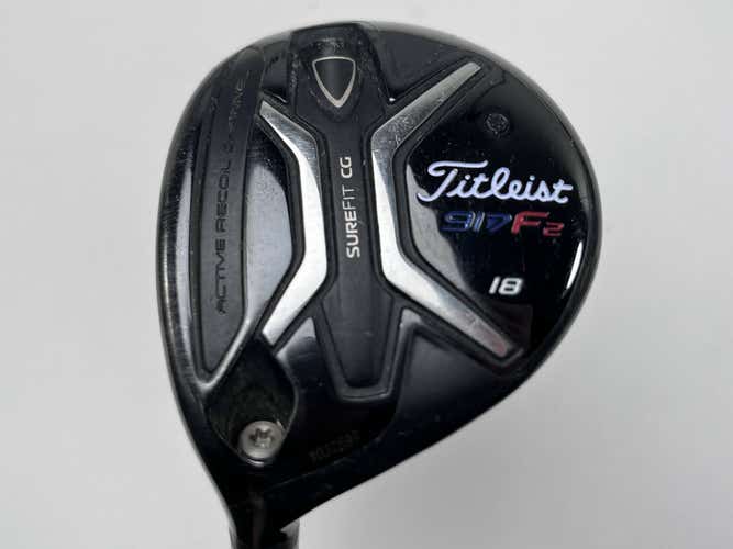 Titleist 917 F2 5 Fairway Wood 18* Diamana Blue S+70x5ct 70g Regular LH