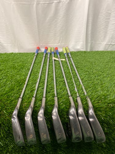 PFT X9 Iron Set #4 - 9, PW | LH Regular Flex Steel Shafts