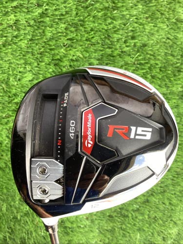 TaylorMade R15 Lefthanded LH Driver 12* With Speeder Regular Graphite Shaft