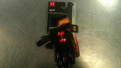Used Under Armour BB/SB Batting Gloves Black LG 11868-S000068175