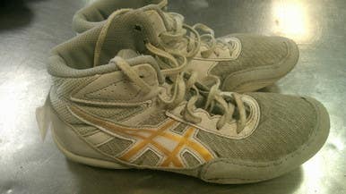 Used Asics Wrestling Shoes White Junior 03.5 11868-S000068277