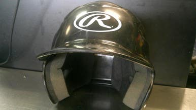 Used Rawlings COOLFLO Batting Helmet No Mask Black SM 11868-S000068279
