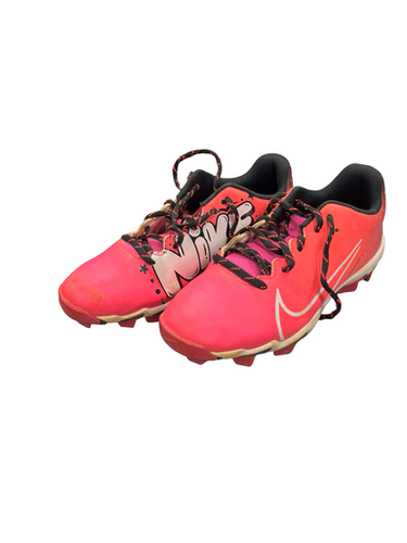 Used Nike SOFTBALL BB/SB Cleats Pink Junior 04 11682-S000127585