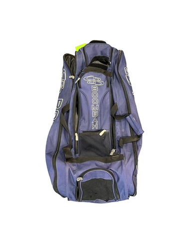 Used BoomBah CATCHERS BAG BB/SB Player Wheeled Bag Navy Blue 11682-S000127213