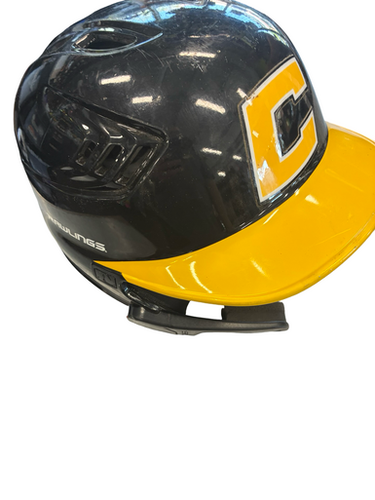 Used Rawlings HELMET Batting Helmet No Mask Black MD 11682-S000129414