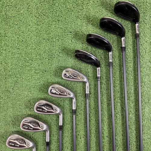 Adams Idea A12os Hybrid Iron Set 3-PW GW ProLaunch Blue Regular Flex