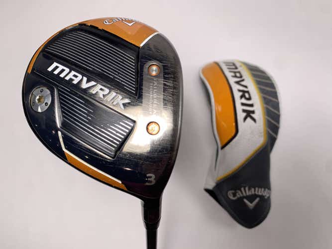 Callaway Mavrik 3 Fairway Wood 15* EvenFlow Riptide 5.5 60g Regular RH HC
