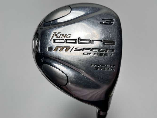 Cobra M Speed Offset 3 Fairway Wood 15* Bassara M Speed Tuned 45g Ladies RH