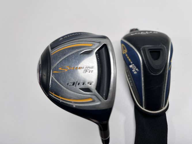 Adams Speedline F11 Titanium +3 Fairway Wood 13.5* Ozik Xcon 7.1 Stiff RH HC