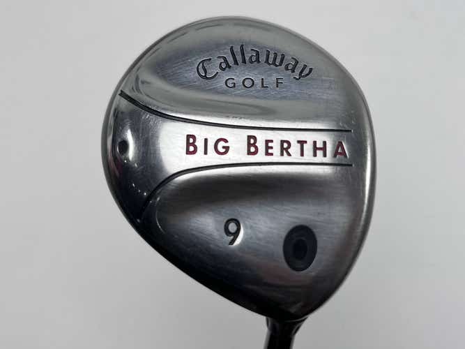 Callaway Big Bertha 2004 9 Fairway Wood 24* RCH 75w Regular Graphite Mens RH