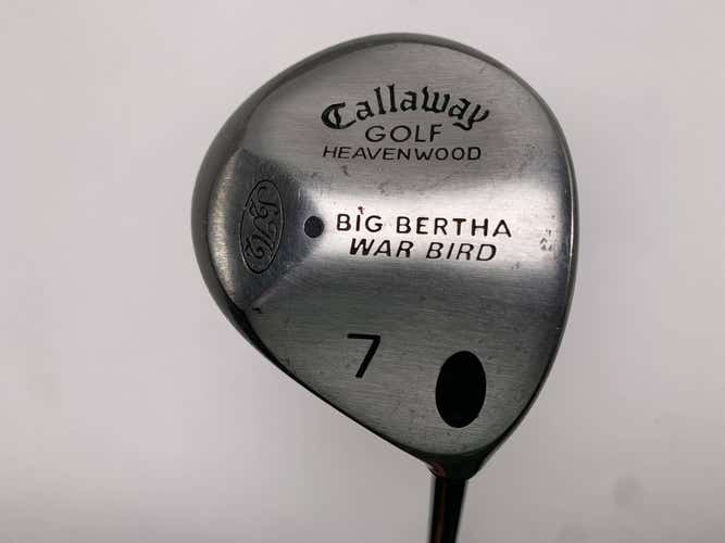 Callaway Big Bertha Warbird 7 Fairway Wood 21* RCH 96 Regular Graphite Mens RH